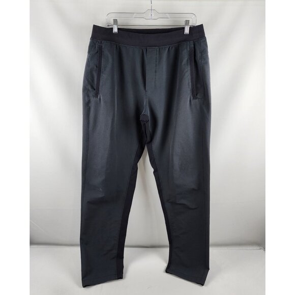 Lululemon Pants Mens No Tags Black ABC 4 Way Stretch Tapered Joggers (34x33)